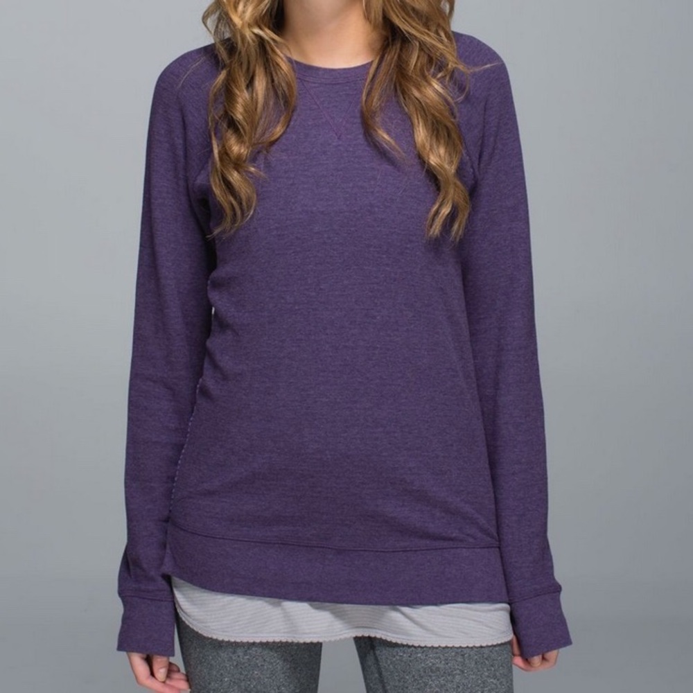 Lululemon Open Your Heart Long Sleeve II size 4
